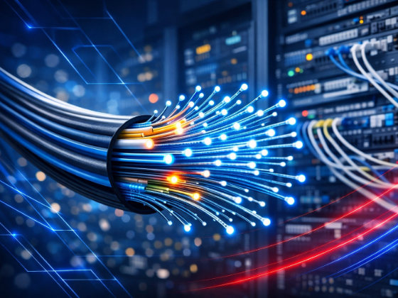 Fibra óptica para Internet Dedicado empresarial — Totalnet