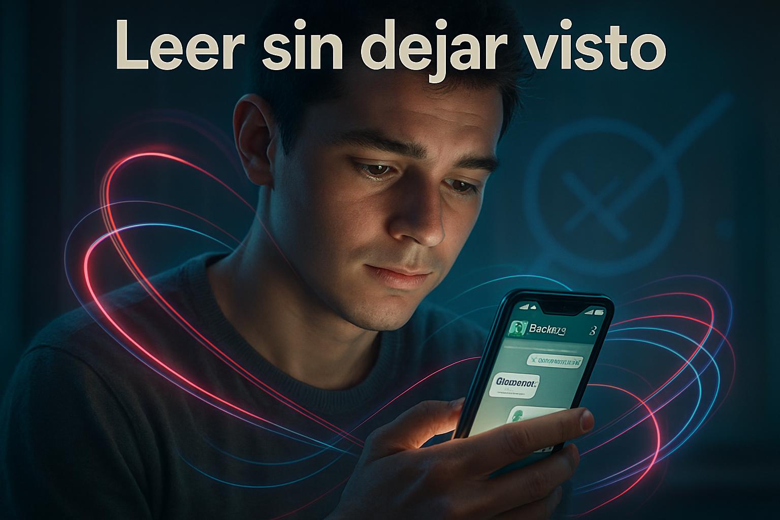 Truco para leer mensajes de WhatsApp sin visto azul